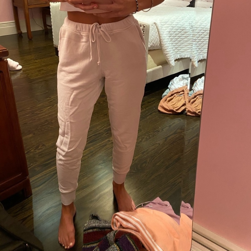 White Joggers